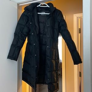 COPY - Womens Black North Face Down Coat